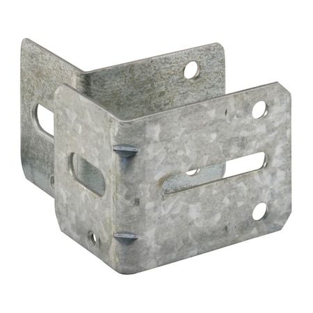 Prime-Line Prime-Line 2-3/16 in. W X 2-1/4 & 2-3/4 in. L Steel Bracket GD52220